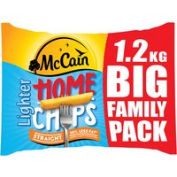 McCain Home Chips Lighter Straight Cut 1.2kg