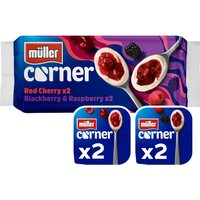 Muller Corner Mixed Red Fruits Yogurts