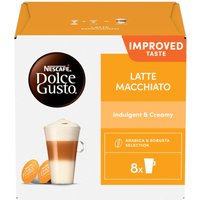Nescafé Dolce Gusto Latte Macchiato Coffee Pods x16 (8 Servings)