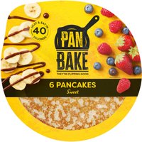 Pan Bake 6 Sweet Pancakes 450g