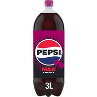 Iceland Deal Enjoy 50% Off Pepsi Max No Sugar Cherry Cola 3L Bottle