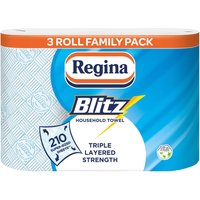 Regina Blitz Household Towel 3 Roll