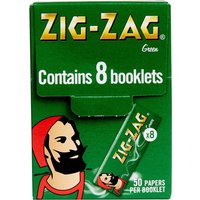 Zig-Zag Papers Green 8 Pack