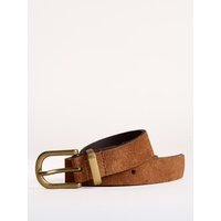 Kelsick Leather Belt in Tan Suede