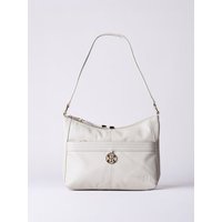 Cartmel Leather Shoulder Bag In White
