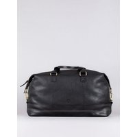 Keswick Leather Holdall in Black