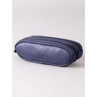 Leather Double Glasses Case in Purple