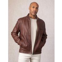 Penton Leather Jacket in Dark Cognac