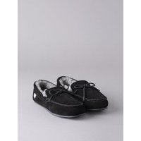 Men's Sheepskin Moccasins in Black