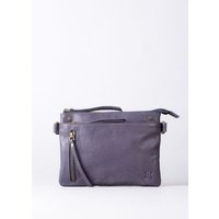 Harstone Mini Leather Cross Body Bag in Blue