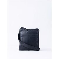 Allerdale Leather Cross Body Bag in Navy