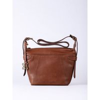 Newby Leather Cross Body Bag in Tan