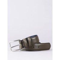 Storrs Leather Belt in Olive