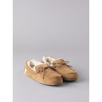 Men's Sheepskin Moccasins in Tan