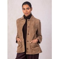 Milnthorpe Suede Jacket in Light Brown