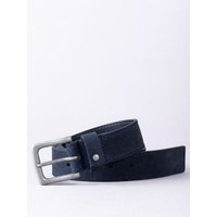 Eskin Suede Belt in Navy