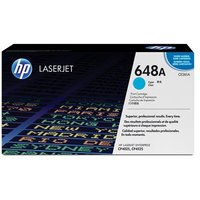 HP 648A Cyan Original LaserJet Toner Cartridge