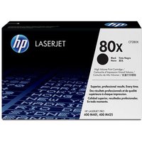 HP 80X Original Black Toner Cartridge - HP LaserJet Pro Series Toner Cartridges - HP LaserJet Pro 400 M401a Toner Cartridges