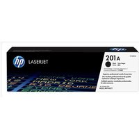 HP 201A Black Original LaserJet Toner Cartridge. Black toner page yield: 1420 pages Printing colours: Black Quantity per pack: 1 pc(s)