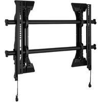 Chief Fusion Medium Micro-Adjustable Fixed TV Wall Mount - For Displays 32-65" - Black mounting kit - for flat panel - black