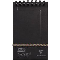 Clairefontaine Europa Minor Notebook 127x76mm Black (Pack of 10) 3012Z