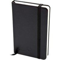Silvine Executive A5 Casebound Soft Feel Cover Notebook Ruled 160 Pages Black - 197Bk