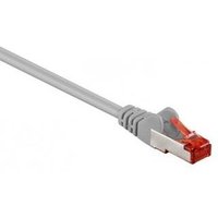 Intellinet Network Patch Cable Cat6 30m Grey Copper S/FTP LSOH / LSZH PVC RJ45 Gold Plated Contacts Snagless Booted Lifetime Warranty