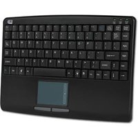 Adesso SlimTouch 410 - Mini Touchpad Keyboard (Black, USB)