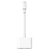 Belkin RockStar Lightning Audio and Charge Split Adaptor (White)