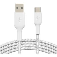 Belkin BoostCharge 2m USB C to USB A Cable White (CAB002BT2MWH)