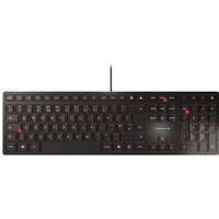 CHERRY KC 6000 SLIM Corded Keyboard Black USB (QWERTY - UK) Full-size (100%) Wired USB QWERTY Black