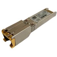 Cisco SFP-10G-T-X=. SFP transceiver type: Fiber optic Maximum data transfer rate: 10000 Mbit/s Interface type: SFP+. Product colour: Gold Grey