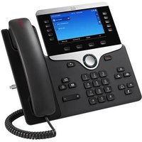 Cisco IP Business Phone 8841, 5-inch Greyscale Display, Gigabit Ethernet Switch, Class 2 PoE, 10 SIP Registrations, 1-Year Limited Hardware Warranty (CP-8841-K9=)