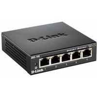 D-Link 5-Port Gigabit Unmanaged Desktop Switch Unmanaged Full duplex