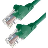 connektgear 10m RJ45 CAT6 UTP Stranded Flush Moulded LS0H Network Cable - 24AWG - Green 10 m Cat6 U/UTP (UTP) RJ-45 RJ-45 Green