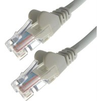 connektgear 10m RJ45 CAT6 UTP Stranded Flush Moulded LS0H Network Cable - 24AWG - Grey 10 m Cat6 U/UTP (UTP) RJ-45 RJ-45 Grey
