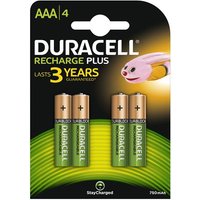 Duracell AAA (4pcs) Rechargeable battery Nickel-Metal Hydride (NiMH)