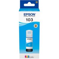 Epson 103 EcoTank Cyan Ink Bottle (C13T00S24A) - Epson EcoTank Series Ink Cartridges - Epson EcoTank L1110 Ink Cartridges
