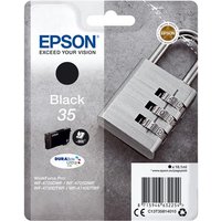 Epson Padlock Singlepack Black 35 DURABrite Ultra Ink - Epson WorkForce Pro Series Ink Cartridges - Epson WorkForce Pro WF-4740DTWF Ink Cartridges