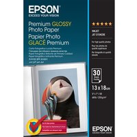 Epson Premium (13cm x 18cm) 255g/m2 Glossy Photo Paper (White) 1 Pack