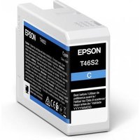 Epson Singlepack Cyan T46S2 UltraChrome Pro 10 ink 25ml. Colour ink type: Pigment-based ink Cartridge capacity: Standard Yield Supply type: Single pack Colour ink volume: 25 ml Printing colours: Cyan Quantity per pack: 1 pc(s)