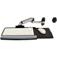 Ergotron LX Wall Mount Keyboard Arm. Product colour: Silver