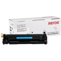 EverydayTM Cyan Toner by compatible with HP 410A (CF411A) Standard capacity. Black toner page yield: 2300 pages Colour toner page yield: 2300 pages Printing colours: Cyan Quantity per pack: 1 pc(s)