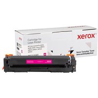 EverydayTM Magenta Toner by compatible with HP 203A (CF543A) Standard capacity. Black toner page yield: 1300 pages Colour toner page yield: 1300 pages Printing colours: Magenta Quantity per pack: 1 pc(s)