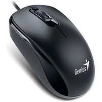 Genius DX-110. Form factor: Ambidextrous. Movement detection technology: Optical Device interface: PS/2 Movement resolution: 1000 DPI Buttons type: Pressed buttons Buttons quantity: 3 Scroll type: Wheel. Product colour: Black