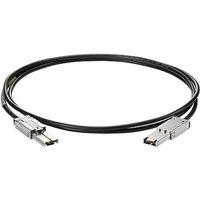 HPE External Mini SAS 1m. Cable length: 1 m Connector 1: 1 x 26-pin SFF-8088 Connector 2: 1 x 26-pin SFF-8088