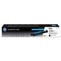 HP 143A Black Original Neverstop Toner Reload Kit. Black toner page yield: 2500 pages Printing colours: Black Quantity per pack: 1 pc(s)
