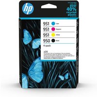 HP 950 & 951 Original Cyan, Magenta, Yellow & Black Ink Cartridges - Multipack