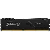 Kingston Technology FURY Beast 32GB 3200MT/s DDR4 CL16 DIMM Black. Component for: PC Internal memory: 32 GB Memory layout (modules x size): 1 x 32 GB Internal memory type: DDR4 Memory form factor: 288-pin DIMM CAS latency: 16