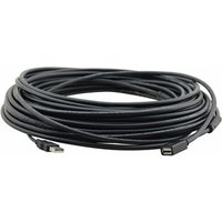 Kramer Electronics CAUAM/UAF35 USB cable USB 2.0 10.7 m USB A 0.48 Gbit/s Black